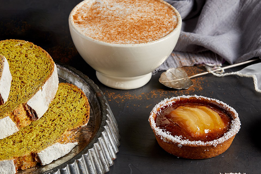 New Pumpkin Spiced Latte at Le Pain Quotidien