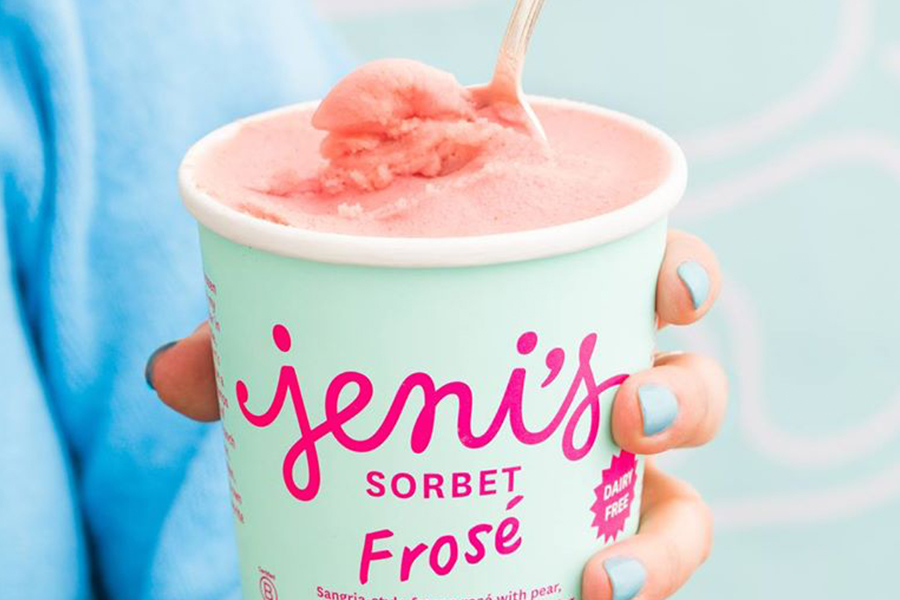 Frosé Sorbet at Jeni’s Splendid Ice Creams