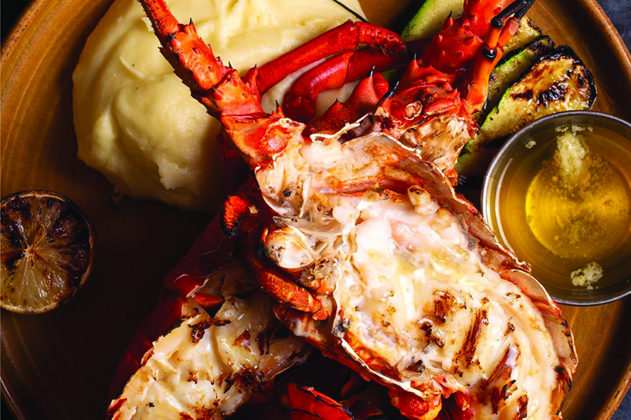 Spiny Lobsters at King’s Fish House