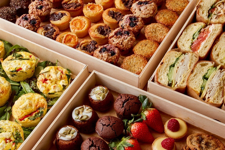 Catering at Le Pain Quotidien