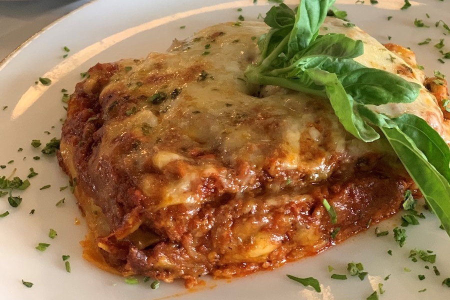 Ready-to-Cook Famous Lasagna at Porta Via Calabasas