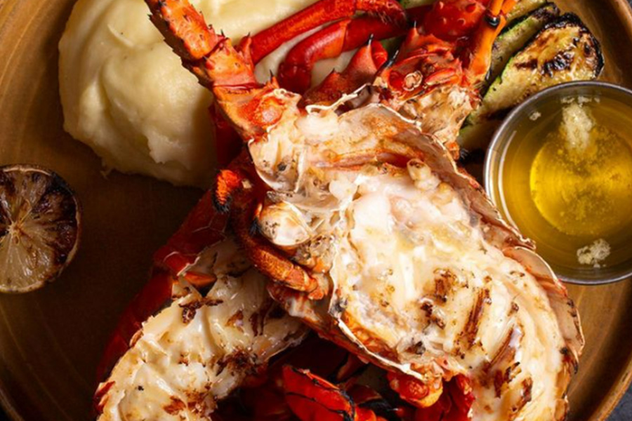 Spiny Lobsters at King’s Fish House